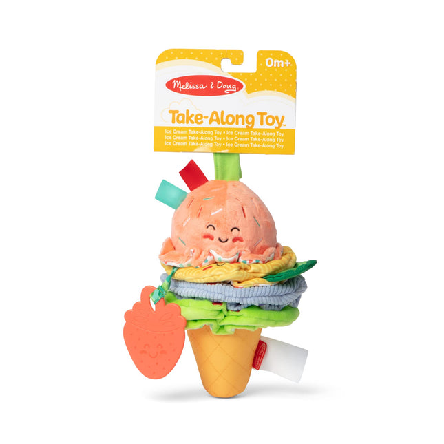 Melissa & Doug Ice Cream Take-Along Clip-On infant