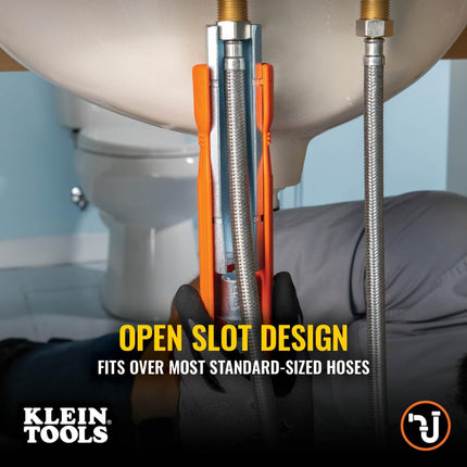 Klein Tools 68098 Faucet Wrench, 12-in-1 Plumbing Multi Tool for Sink, Toilet, and Faucet Installations and Repairs
