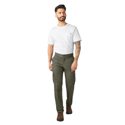 Dickies Flex Regular Fit Cargo Pants, Moss Green, 