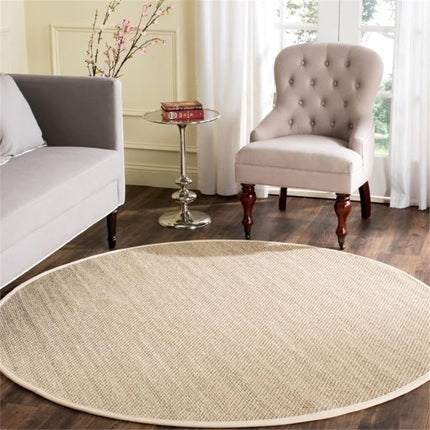 Safavieh Natural Fiber Rug for Living Room, Dining Room, Bedroom - Natural Fiber Collection, Short Pile, in Natural and Beige, 61 X 91 cm