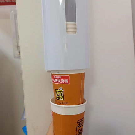 HKeeper Disposable Cup Holder Wall Mounted Water Cooler Cup Dispenser,Paper or Plastic Cups Organizer(M,with magnet)