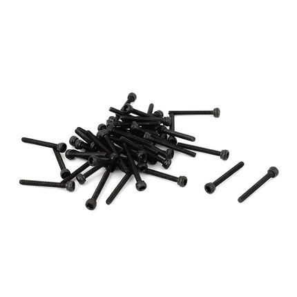 uxcell M1.6 x 14mm Hex Bolt Socket Head Cap Machin