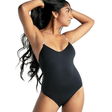 Capezio Camisole Leotard w/Clear Transition Straps