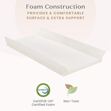Delta Children Crib and Changer Changing Pad and Cover, White