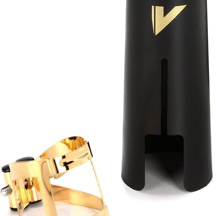 VANDOREN Alto Sax Gold M/O Ligature & Plastic Cap,