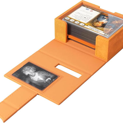 Gamegenic | Arkham Horror Investigator Deck Tome Seeker Orange