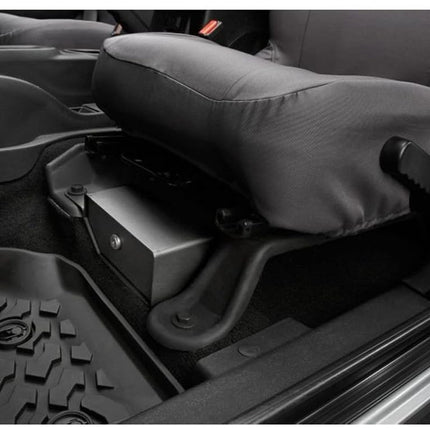 Bestop 42640-01 HighRock 4x4 Under Seat Lock Box for 2007-2018 Wrangler JK, Driver Side (Does Not Fit 2011-2018 Wrangler JK 2-Door Models)