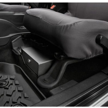 Bestop 42640-01 HighRock 4x4 Under Seat Lock Box for 2007-2018 Wrangler JK, Driver Side (Does Not Fit 2011-2018 Wrangler JK 2-Door Models)
