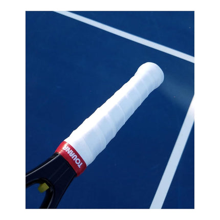 Tourna Mega Tac Extra Tacky Overgrip, White (30-Pack) (MT-30-XLW)