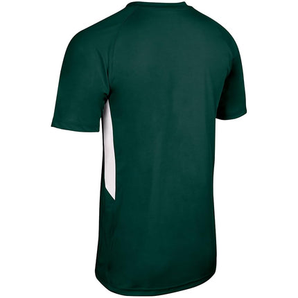 CHAMPRO Women's Check Fastpitch Softball Jersey, Forest Green, White, XX-Large