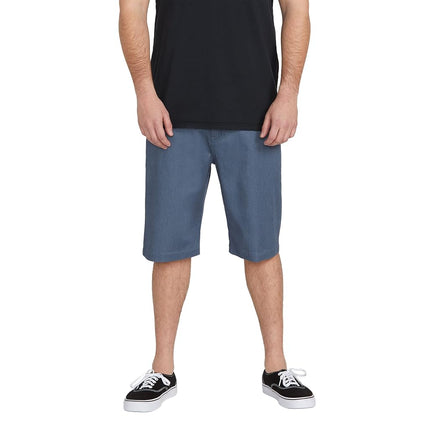 Volcom Men's Vmonty Chino Shorts, Heather Blue, 28