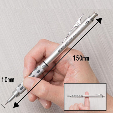 Pentel Graph Gear 1000 Mechanical Drafting Pencil 0.9mm Yellow (PG1019)