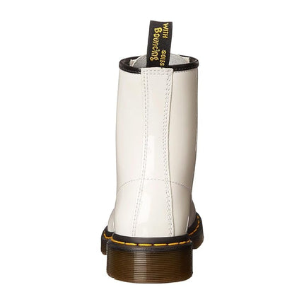 Dr. Marten's Original 1460 Patent, Women's Boots, White Patent, 3 UK(36 EU)