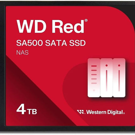 WD Red SA500 4TB NAS SATA SSD 2.5 Inch
