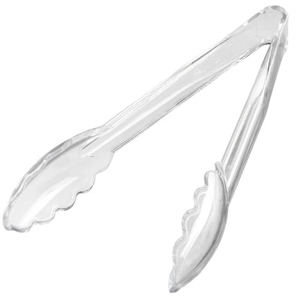 Carlisle 410907 Carly® Utility Tong, 9", Clear (Pack of 12)