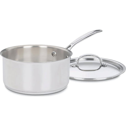 Cuisinart 7193-20 Chef's Classic Stainless 3-Quart Saucepan with Cover