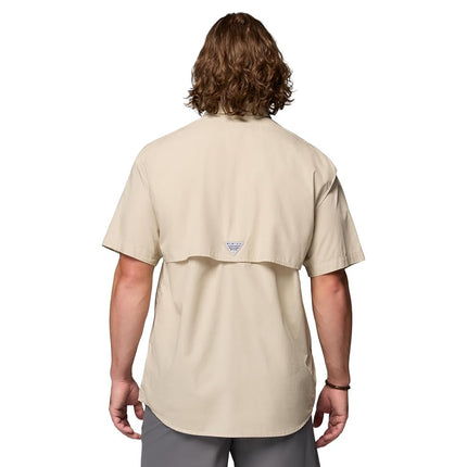 Columbia Men's Standard Bonehead SS Shirt, Fossil, X-Small, Fossil, XS