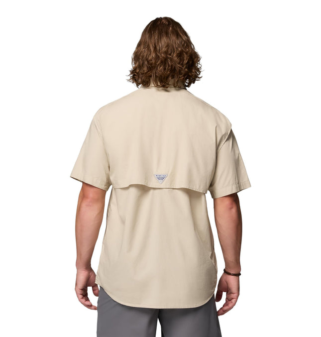 Columbia Men's Standard Bonehead SS Shirt, Fossil, X-Small, Fossil, XS
