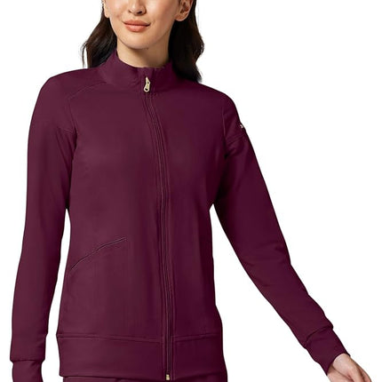 Cherokee Women's iFlex CK303 Zip Front Warm-up Jacket