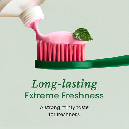 EUTHYMOL Original Toothpaste (3.7fl oz, Pack of 5) - Fluoride-Free Toothpaste for Sensitive Teeth & Gum. Bad Breath, Cavity Prevention, 12-Hour Long Lasting Freshness with Wintergreen.