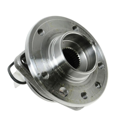 TRQ Front Wheel Bearing & Hub Assembly with ABS Sensor Compatible with 2003-2011 Saab 9-3 2010-2011 9-3X