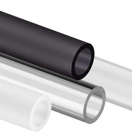 Corsair Hydro X Series XT Hardline Satin 14 mm Tubing (Straight-Line PMMA Tubing, Resilient Construction, Easy to Cut) White, CX-9059010-WW