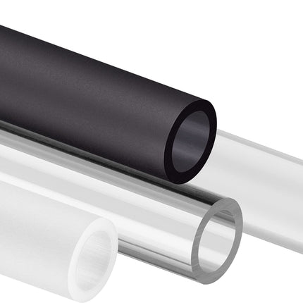 Corsair Hydro X Series XT Hardline Satin 14 mm Tubing (Straight-Line PMMA Tubing, Resilient Construction, Easy to Cut) White, CX-9059010-WW