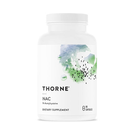 THORNE NAC - N-Acetylcysteine - 500mg - 90 Capsules