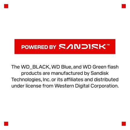 WD_BLACK SN7100 500GB NVMe SSD, M.2 2280, Read speeds up to 6800 MB/s, Next Gen TLC 3D NAND, WD_BLACK DASHBOARD, For Laptops, handheld gaming devices