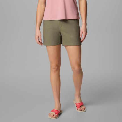 Columbia Women's Leslie Falls Short 2, Hiking Shorts, Stone Green, W8/L5