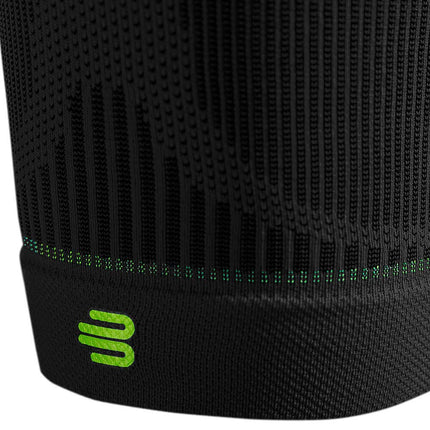 Bauerfeind Sports Compression Upper Leg Sleeves (1 Pair) (Black, Medium/X-Long)