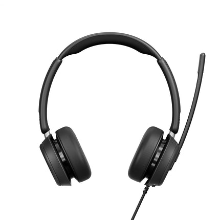 EPOS IMPACT 860 Dual-Sided Wired USB C and USB A Headset for PC with Noise-Canceling Mic, Super Wideband Audio, High-Performance Sound, Comfortable Fit for Business Calls & Office Use, Multi Compatibl