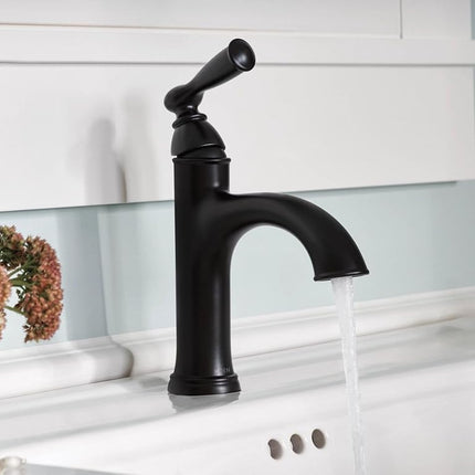 Moen Faucet BR HIARC BNBRY MTBK 1H 84945BL