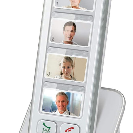 VTech SN5307 Amplified Photo DIAL Accessory Handset with Big Buttons & Large Display for SN5127 & SN5147 Senior Phone Systems, Photo Dial Handset, Cordless Phone System