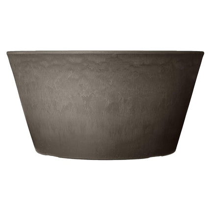 Arcadia PSW TD25DC Sleek Bulb Pan, 10 by 5-Inch, Dark Charcoal