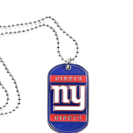NFL New York Giants Dog Tag Necklace