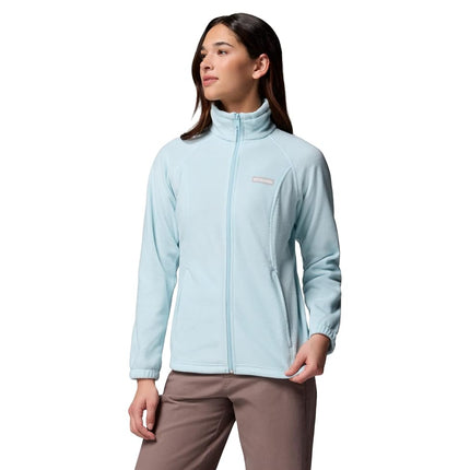 Columbia Women's Benton Springs Full Zip Fleece Jacket, Marine Light, Petite Large