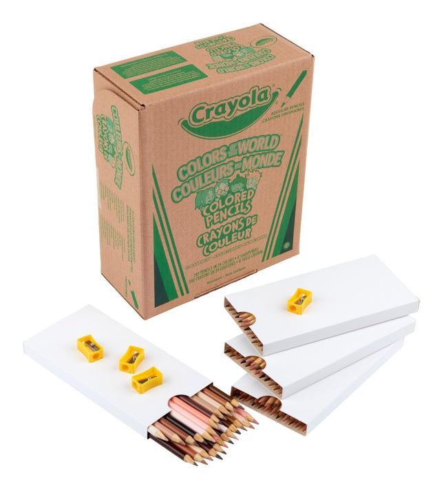 Crayola Colors of the World Skin Tone Colored Penc