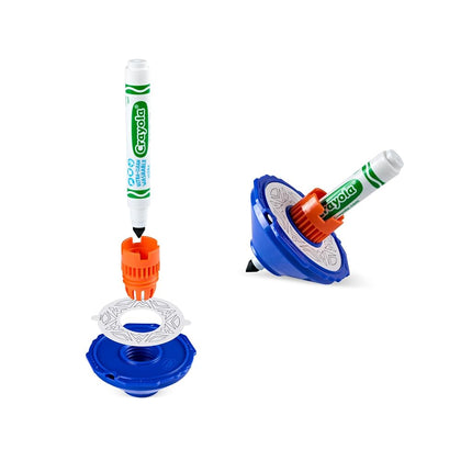 CRAYOLA Colourwhirls - Rip ‘Em and Spin ‘Em to Create Unique Art! | Can Be Used With Your Own Markers! | Kids Arts & Crafts Toys for Ages 6+