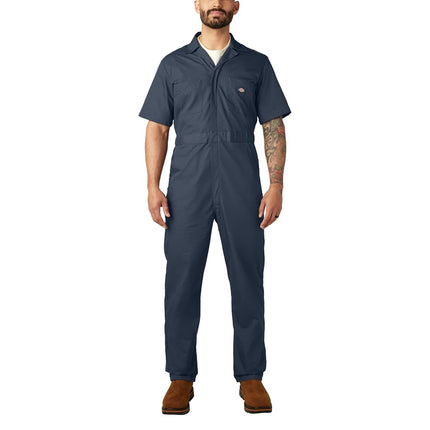 Dickies mens Short Sleeve Coveralls, Dark Navy, 3X-Large