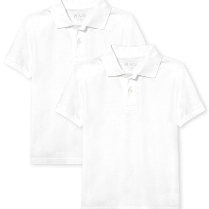 The Children's Place Boys Short Sleeve Pique Polo 