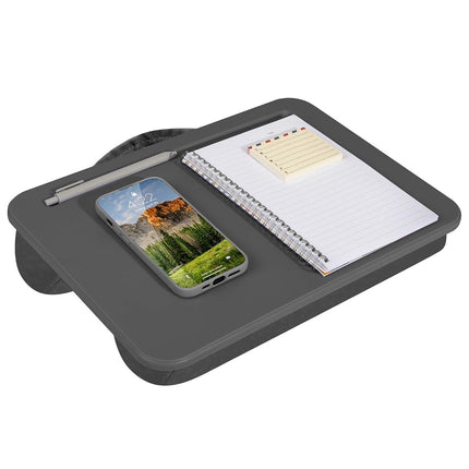 LapGear Compact Lap Desk - Charcoal - Fits up to 13.3 Inch Laptops - Pack of 12 - Style No. 43005