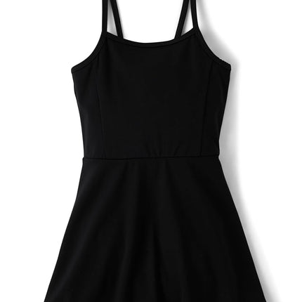 Robes de tennis sans manches The Children's Place pour filles, noires, XX-Large