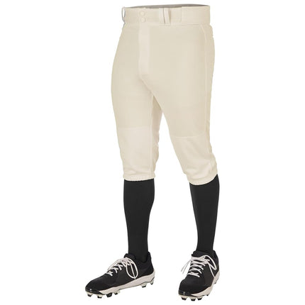 Champro Men's Triple Crown 2.0 Baseball Knickers Pants, Natural, Small