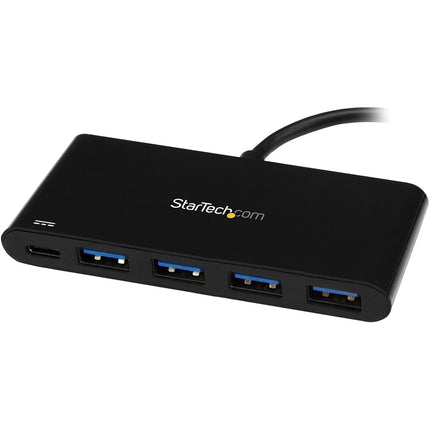 StarTech.com HB30C4AFPD 4 Port USB C Hub with Power Delivery, USB Multiport Hub