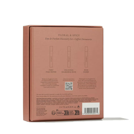 Molton Brown Floral & Spicy Eau de Parfum Discovery Set, 3 x 7.5 ml