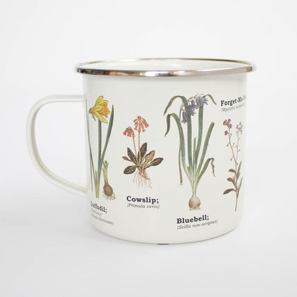 Gift Republic GR270089 Wild Flower Enamel Mug