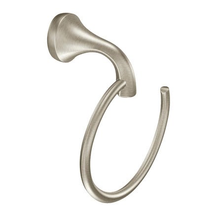 Moen Eva Brushed Nickel Single Post Open Hand Towe
