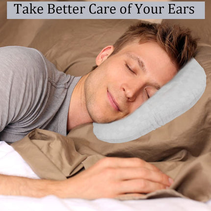 Wuronsa Ear Piercing Pillow with Hole for Cartilage Piercings, CNH Support