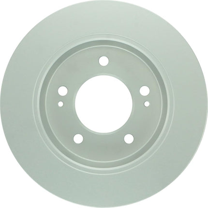 BOSCH 28011552 QuietCast Premium Disc Brake Rotor - Compatible with Select Hyundai Elantra, Elantra Coupe, Elantra GT, Kona, Veloster, Venue; Kia Forte, Forte Koup, Forte5, Seltos, Soul; REAR - Single